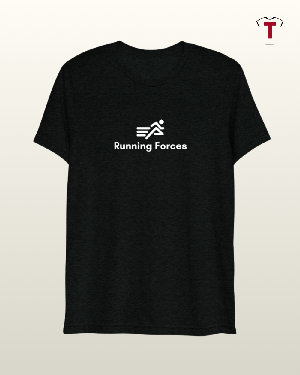 Black Running Forces Drifit Unisex T-Shirt