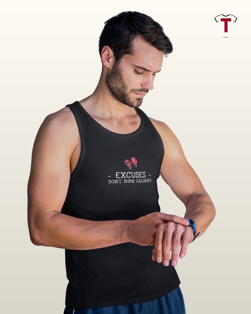 Black Excuses Unisex Tanktop