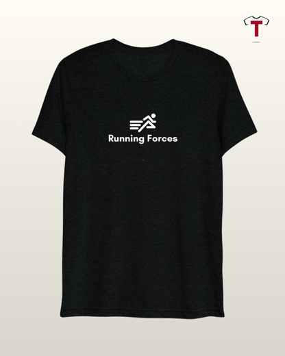 Black Running Forces Drifit Unisex T-Shirt