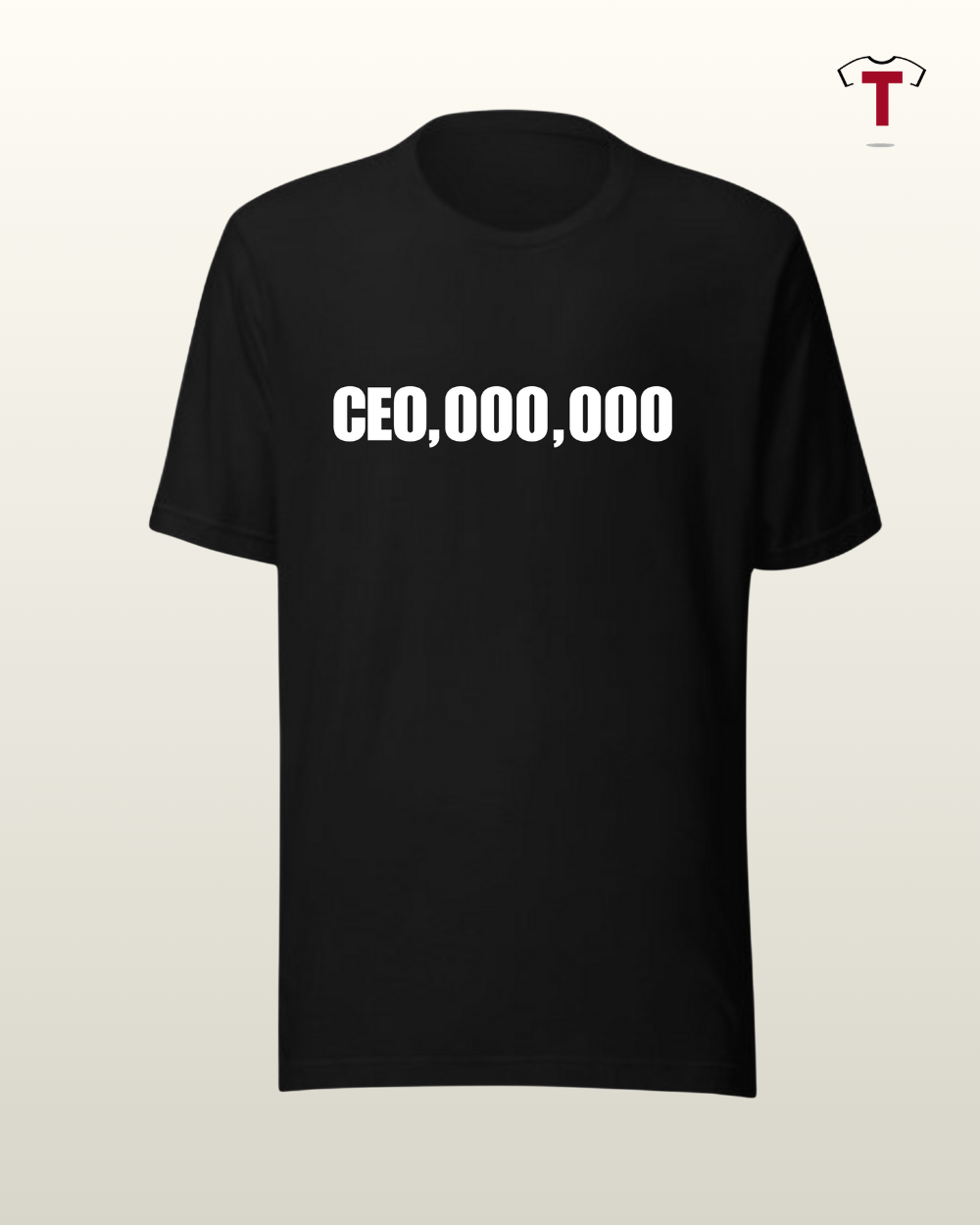 Black CEO Unisex Cotton T-Shirt