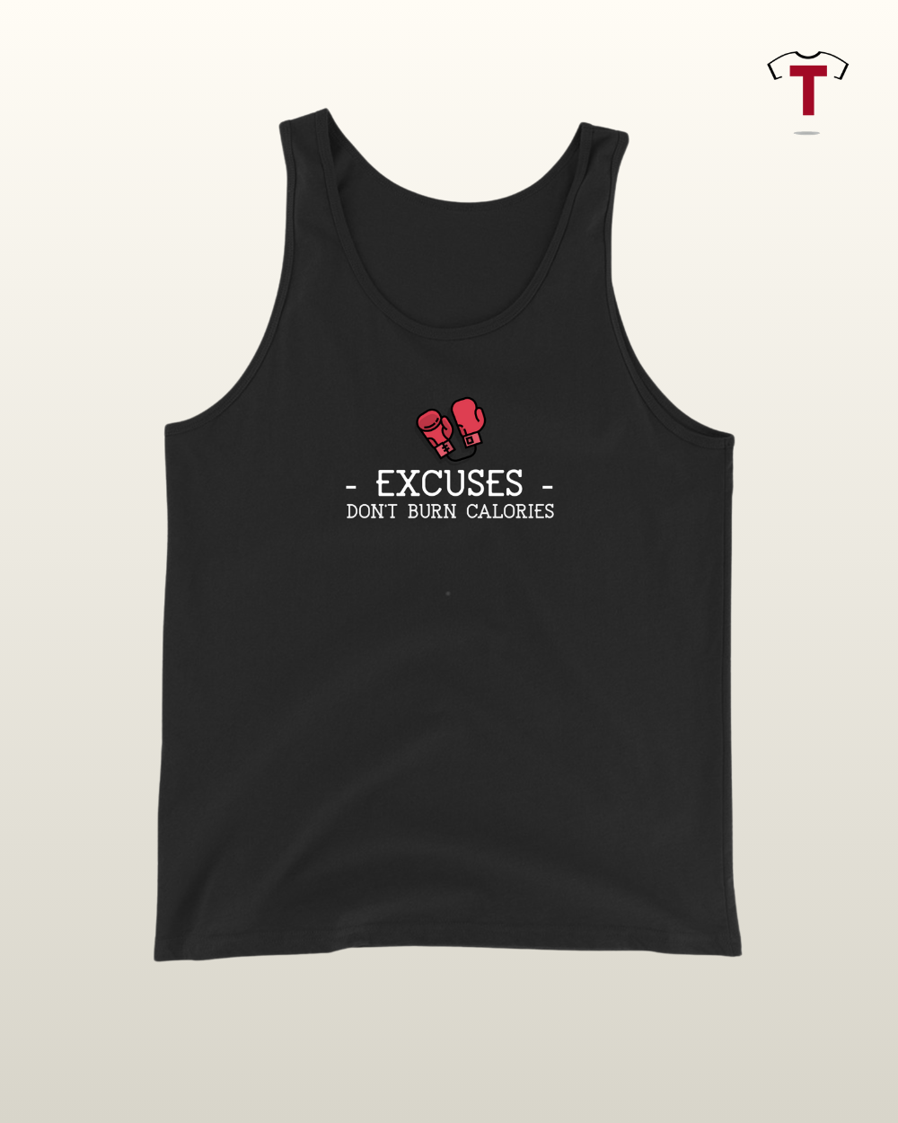Black Excuses Unisex Tanktop