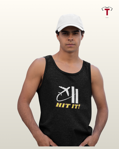 Black Meme Unisex Tanktop